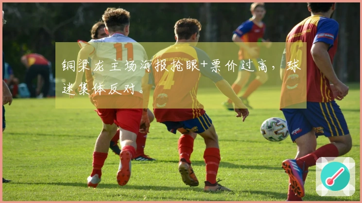 铜梁龙主场海报抢眼+票价过高，球迷集体反对。